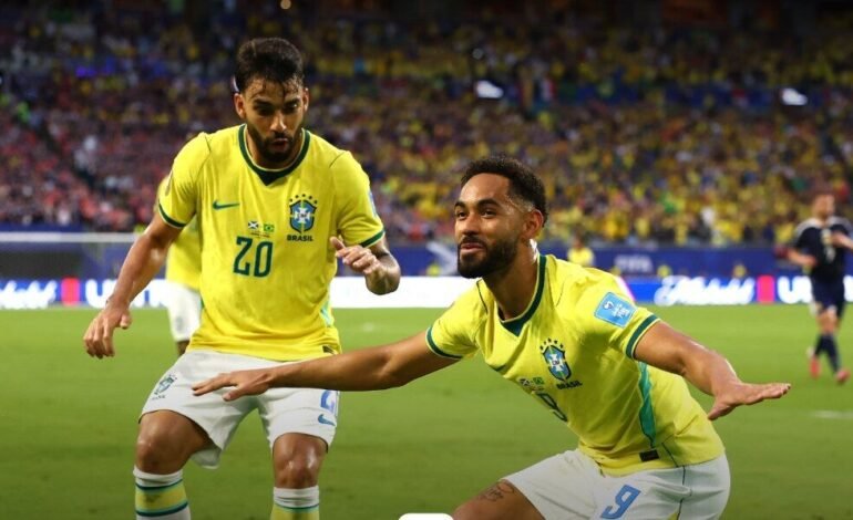 World Cup: Brazil top group C as Morocco edge Haiti in thrilling group final