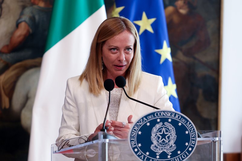 Meloni fires back at Trump, denies asking for G7 photo