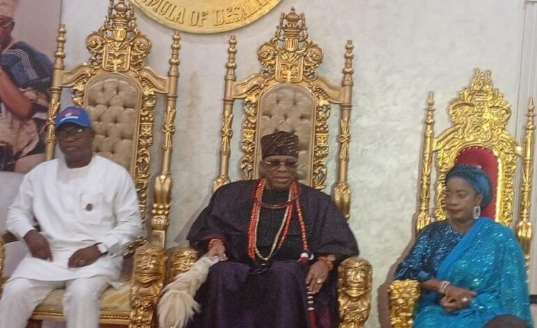 Owa Obokun Canvasses Federal-State synergy, Offers Royal Blessing To Oyebamiji