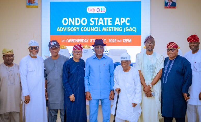 Ondo GAC Unites For Tinubu’s Re-Election, Affirms Aiyedatiwa As Leader