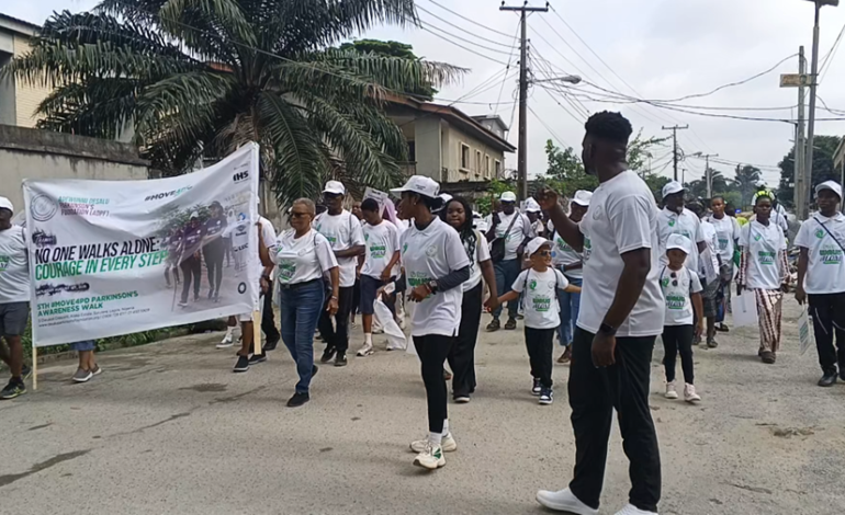 Parkinson’s patients march in Lagos, demand affordable care, end to stigma