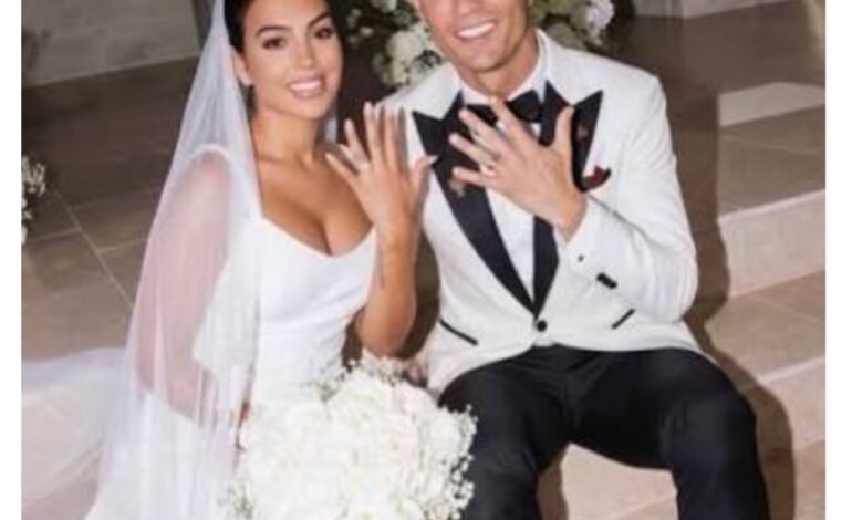 Piers Morgan reacts as Cristiano Ronaldo marries Georgina Rodriguez