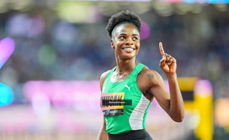 Ultimate Championship: Amusan hits jackpot in Budapest
