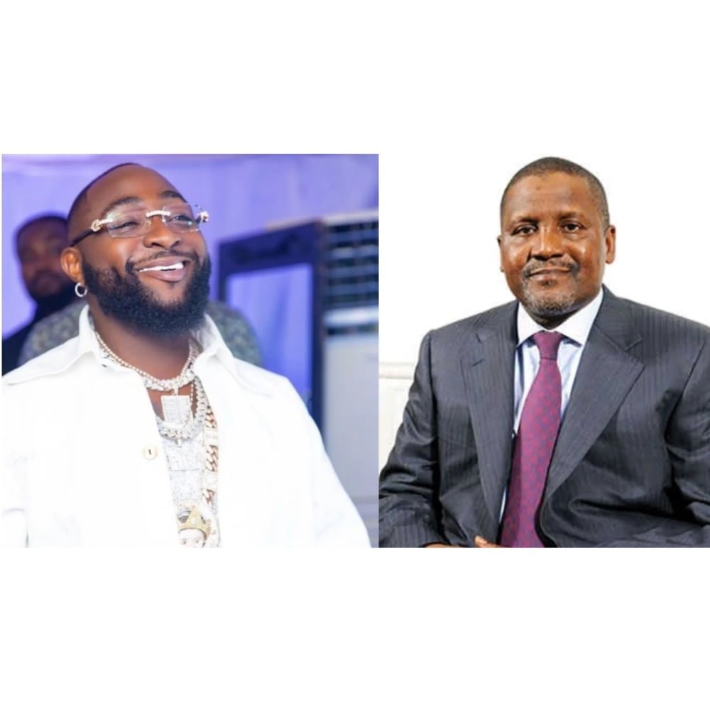 Davido reveals secret bond between Dangote and his family