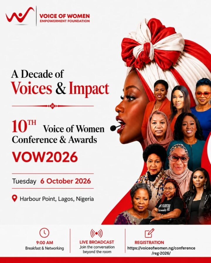 VOW2026: Akume, Alakija, Fayemi, others to headline 10th Voice of Women Conference