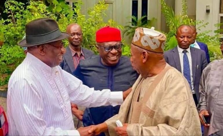 2027: Jonathan, Ganduje meet in Abuja